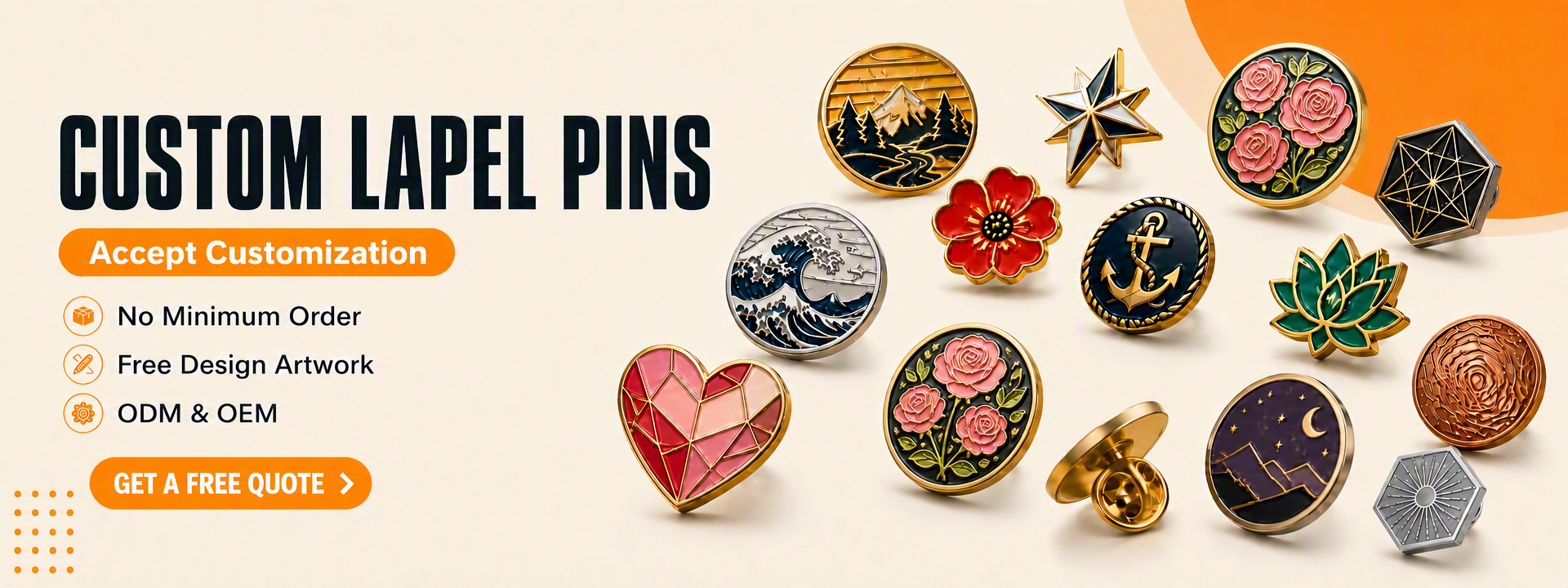 quality Custom Lapel Pins factory