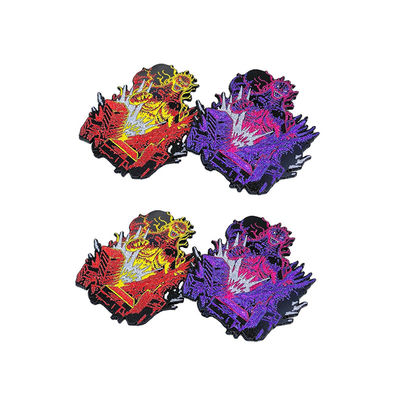 Buy Custom Size Sandblast BackSide Die Struck Soft Enamel Lapel Pins Metal Pin Badges online manufacture