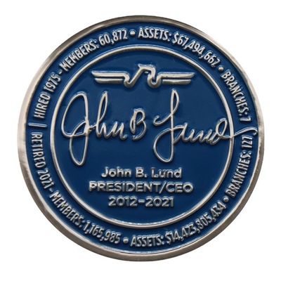 buy Custom Challenge Coin with Laser Engraving 3D Logo and Gold Plating for Souvenir and Commemorative Purposes online manufacture