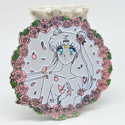 Buy Wholesale Custom Size Soft Enamel Lapel Pin With Magnet Attachment For Branding And Decoration online manufacture