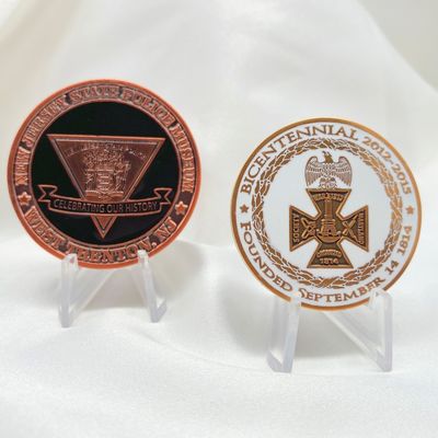 Buy Custom Logo Zinc Alloy Commemorative Coin with Die Casting for Souvenirs and Collectibles online manufacture