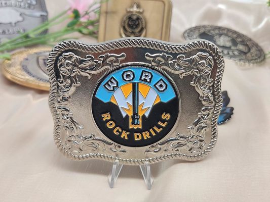 Customizable Personalized Belt Buckle Unique Pattern Button Ribbon Three-gear Adjustment Tri Glide Slides Buckle for Coat Belt