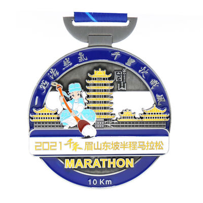 Buy Custom Zinc Alloy Sports Medals with Die Cast Craft and UV Printing for Personalized Awards online manufacture