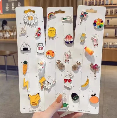 Buy Custom Logo Silk Screen Printing Environmental Friendly Metal Pin Badge and Enamel Pin online manufacture