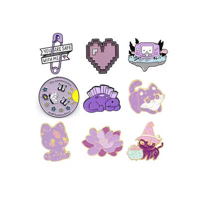 Buy 1.5 Inch Soft Enamel Lapel Pin Custom Zinc Alloy Pin Badge for Branding and Identity online manufacture