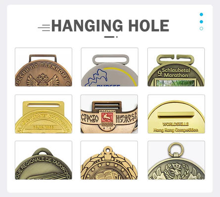 Wholesale High Quality Design Your Own Blank Zinc Alloy 3D Gold Award Running Medal Custom Sport Metal Medal