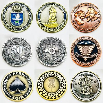 Custom Coins Metal Zinc Alloy Table Sports Challenge Coins Enamel Silver 3D Double Side Snooker Billiards Coins Collections