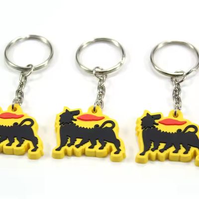 Hot Sale Factory Custom Design Funny Bag Accessories Cute Pvc  Keychain for Women Men