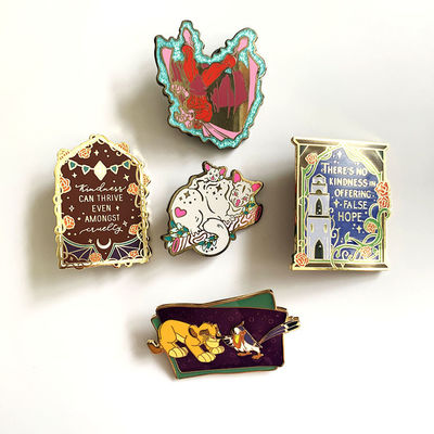 Buy Custom Logo Zinc Alloy Hard Enamel Lapel Pin for Souvenirs and Gifts online manufacture