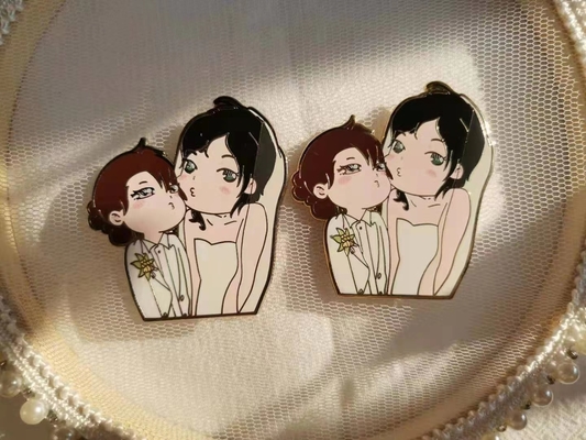 Custom Metal Lapel Pins Zinc Alloy Enamel Badge