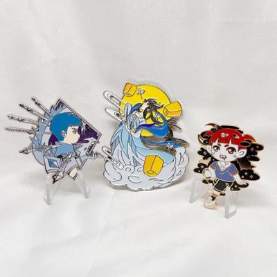 Buy Custom Lapel Pins and Badge Pins with Customized Design Hard Enamel Craft and Gold/Silver/Copper Plating online manufacture