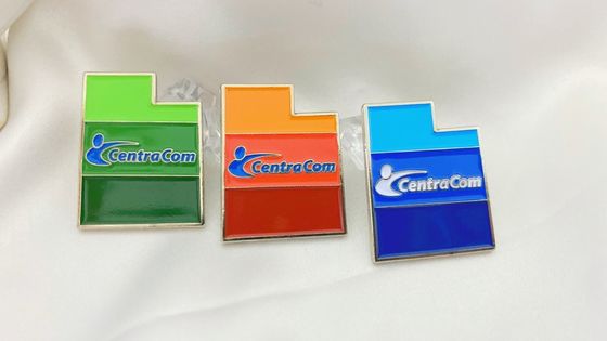 Custom Lapel Pin with Personalized Design Iron Material and Silver Plating for Gifts