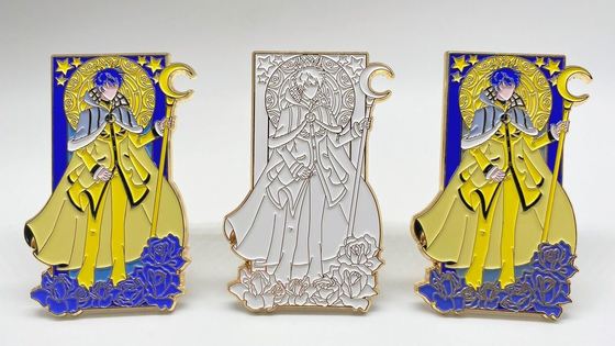 Buy Custom Soft Enamel Lapel Pins with 1.5mm Thickness and Personalized Logo Metal Badge Pins online manufacture