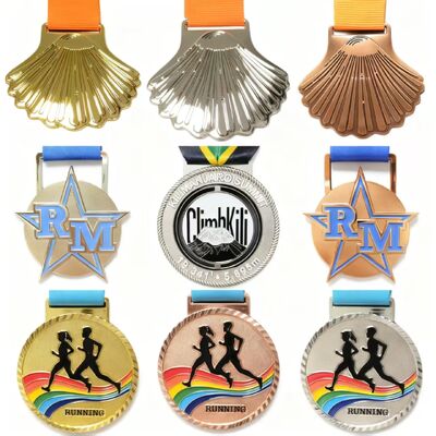 Buy Custom Medals and Commemorative Medals with Die Cast 3D, Soft Enamel Plating, and Customizable Design online manufacture