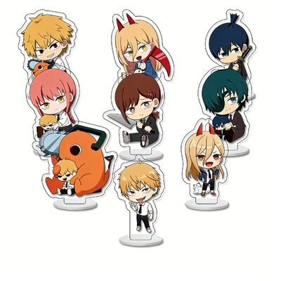 Buy High Quality Custom Q Edition Character Acrylic Stand Cute Ornaments Collection Model Plate for Fans Desktop Decoration online manufacture