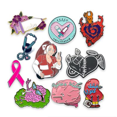 Buy Custom Lapel Pin with 1.5mm Thickness and 35mm Size Made in 5-7 Working Days online manufacture