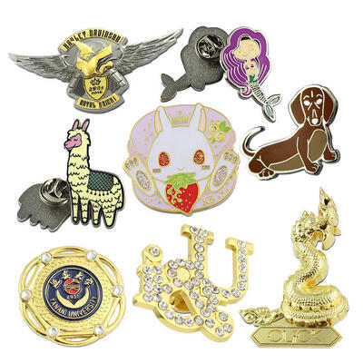 Buy Custom Metal Pin Badges Design online manufacture