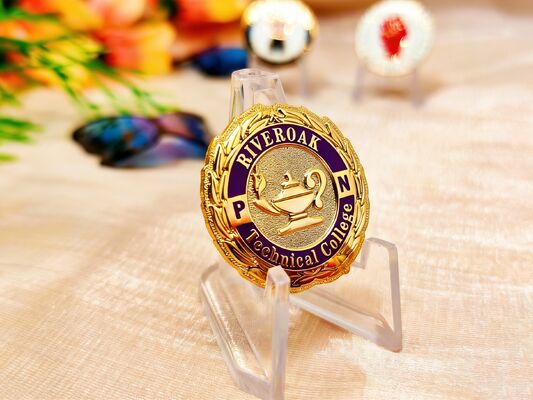 Buy Double Sided Custom Coin with Letterpress Printing and Antique Bronze Finish for Motorcycle Clubs and Collectors online manufacture