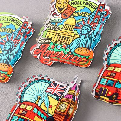 Buy Promotional Custom Acrylic Magnets – Anime Design Fridge Magnets Printed for Wholesale Souvenir & Gift online manufacture