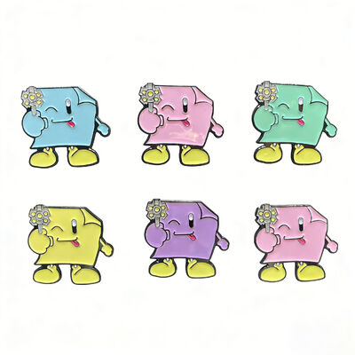 Buy Factory Custom Hard Enamel Pins – Gold Metal Badge with Pearl Powder – Cute Lapel Pin Souvenir online manufacture