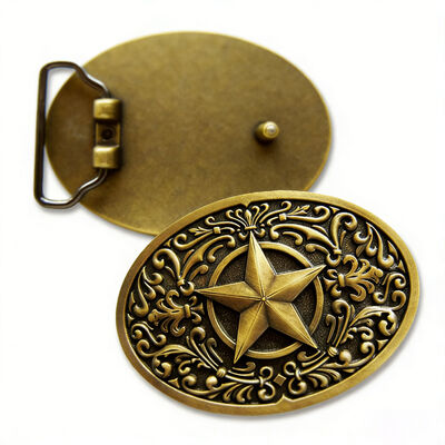 Buy Customize your own belt buckle in antique silver zinc alloy with colorful soft enamel detailing. online manufacture