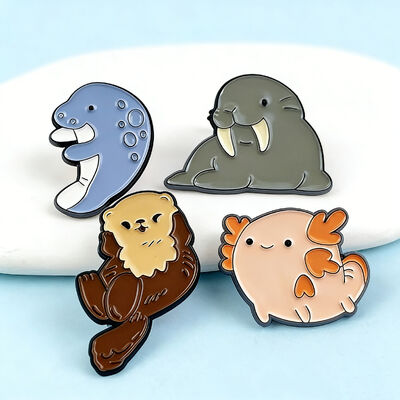 Buy Custom gold metal lapel pins with soft/hard enamel from China wholesale for hats and clothes. online manufacture