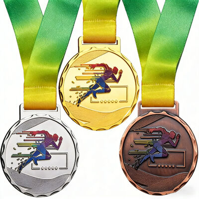 Buy Design your own wholesale custom 3D gold zinc alloy medals for marathon, running, and sport awards. online manufacture