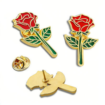Buy Wholesale custom silk screen enamel pins for clothing and accessory branding. online manufacture