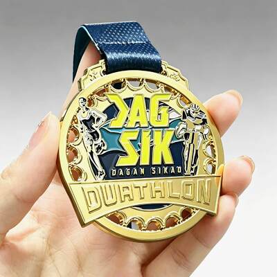 Buy Marathon Medal Custom 3D Zinc Alloy Running Race With Ribbon OEM Wholesale online manufacture