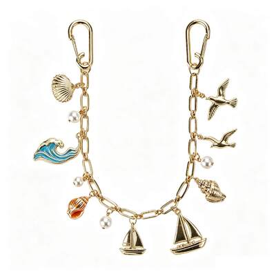 Buy Custom Logo Zinc Alloy Keychain with Soft Enamel Finish for Bag Charms and Gifts online manufacture