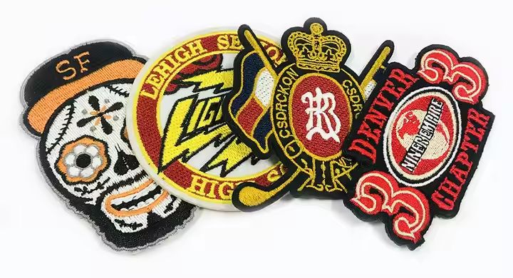 Custom Embroidered Iron On or Sew Patches for Clothing