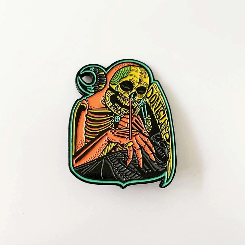 High quality Pin Factory Custom Design Your Own Metal Soft Hard Enamel Pin Lapel Pin Equipped With Butterfly Clutch