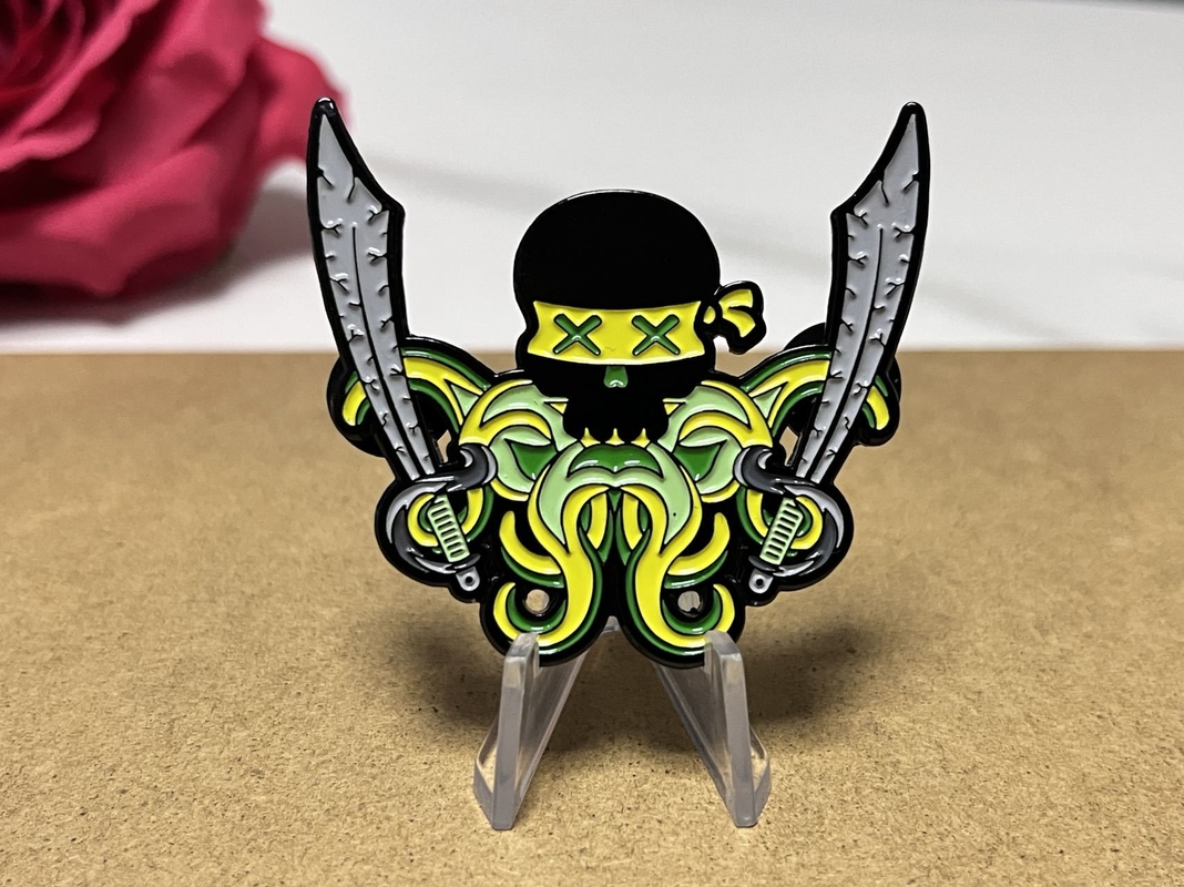 Custom Metal Lapel Pins with Hard or Soft Enamel Finish