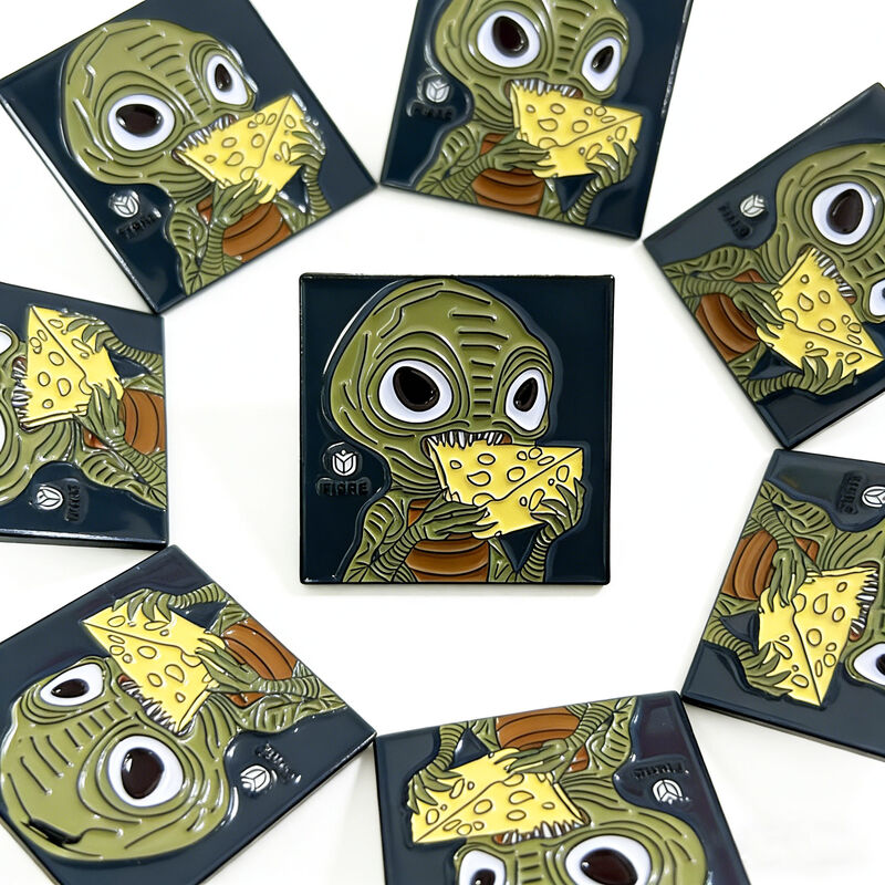 Custom 35mm Lapel Pins - Wholesale Metal Badges with Gold Plating
