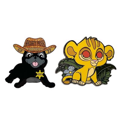 Good price Custom Soft Enamel Lapel Pins with Logo in Iron & Zinc Alloy - Personalized Enamel Pins online