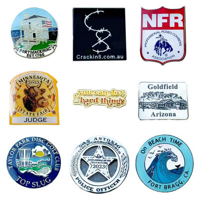 Good price Custom Hard Enamel Lapel Pins with Custom Logo for Corporate Branding online
