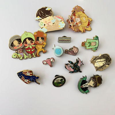 Good price Custom Hard Enamel Lapel Pin with Animal Theme and Unique Design online