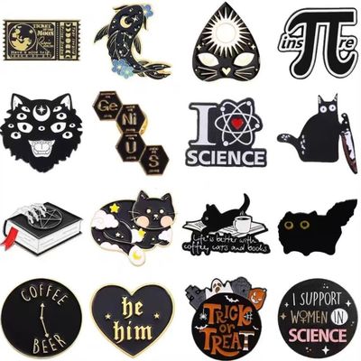 New Design Custom Hot Sale High Quality Custom Enamel Pins UV Silkscreen Pad Printed Hard Soft Enamel Pins