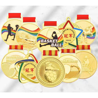 Good price Custom Laser Engraved Zinc Alloy Medals for Volunteer Awards with Die Cast 3D Design online