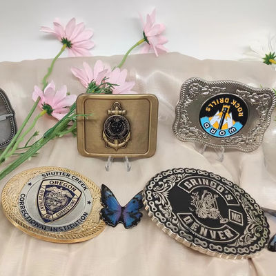 Good price Zinc Alloy Custom Logo Belt Buckle 3.5 Inch Ratchet Buckle for Personalized Designs online