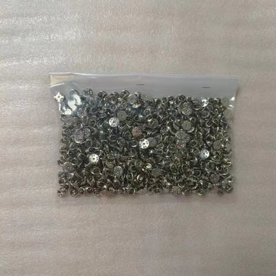 Polished Zinc Alloy Clutch Back Pin Butterfly Clutch with Custom Size for Home Decoration