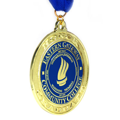 Good price Custom Zinc Alloy Soft Enamel Sports Medal in 2.5 Inch with Personalized Logo online