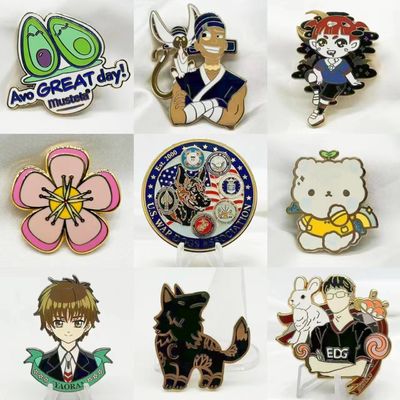 Good price Custom Logo Zinc Alloy Hard Enamel Badge Fashion Jersey Decorative Lapel Pin online