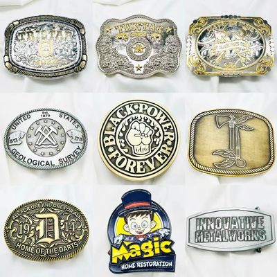 Good price Customizable Zinc Alloy 3.5 Inch Belt Buckle for Men with Unique Design Options online