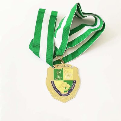 3D Gold Custom Medal Engraved Award in Zinc Alloy with Die Cast Craft for Sports Events