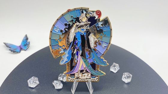 Good price Custom Zinc Alloy Lapel Pins with 2mm-3mm Thickness and Soft Enamel Finish for Personalized Badges online