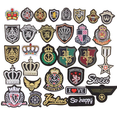 Good price Custom Embroidered Patches Iron On or Sew On online
