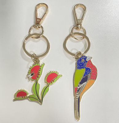 Good price Custom Key Chain with 3D Logo Letters Hard Soft Enamel and Sandblast Backside Personalized Keychain online