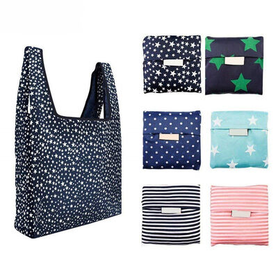 Good price Water Resistant Eco-Friendly Folding and Portable Oxford Cloth Shopping Tote Grocery Bag (In Stock) online