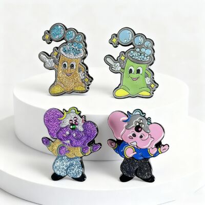 Custom Soft Hard Enamel Lapel Pins Badges With Gold Silver Copper Plating